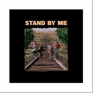 Stand by Me Illustration by burrotees / Axel Rosito Posters and Art